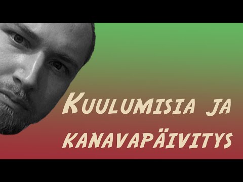 Video: Toimittajan Blogi: Lyhyt Huomautus Aiheesta 