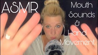[ASMR] german/deutsch • sensitive tingly mouth sounds & finger fluttering • hand movements • trigger