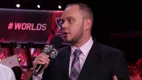 SK Telecom T1 vs AHQ Game 1 post-match analyst desk | Quarter Finals S5 LoL Worlds