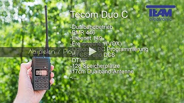 Review: Tecom Duo C PMR Freenet Handfunkgerät
