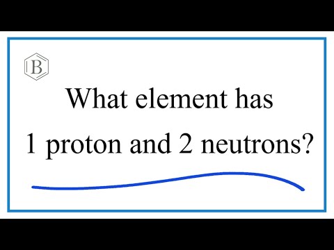 Video: Ce are 33 de protoni și 42 de neutroni?
