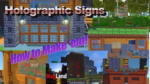 Eco Tutorial - Short and Sweet Vol.7 - Making Holographic Signs
