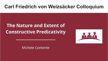 Michele Contente - The Nature and Extent of Constructive Predicativity