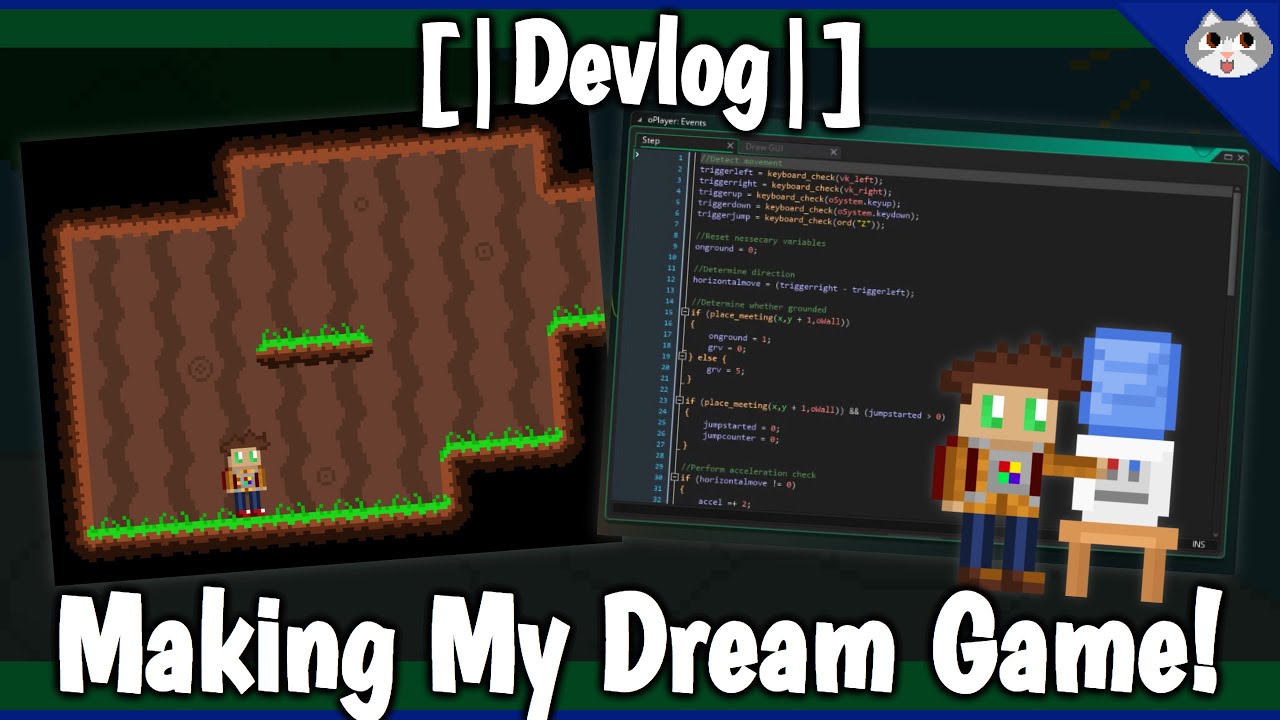 FINALLY Starting To Create My Dream Game! | Whiskers' Devlog, #0 - YouTube