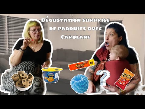 [TASTING] I'm having a close friend test some products. She doesn't know in advance!