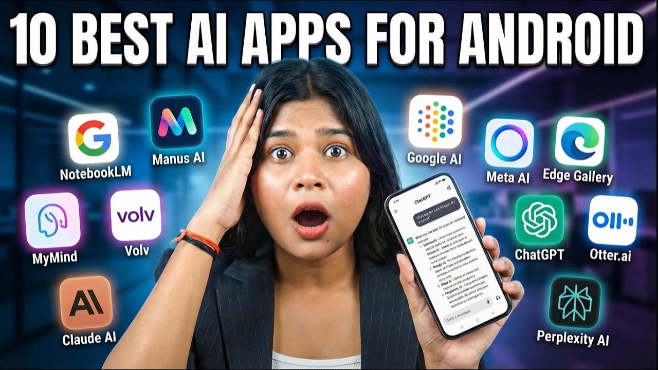 10 Best AI Apps for Android in 2026