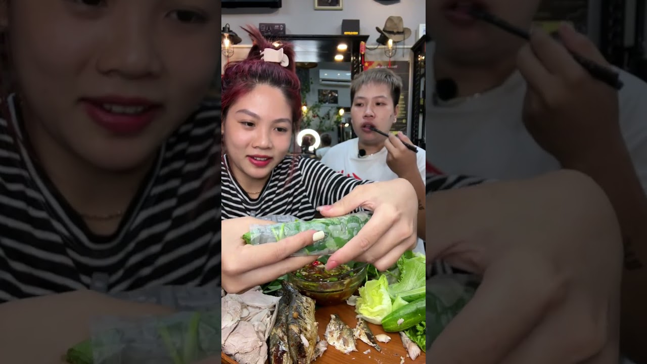 Cơm Mắm Chua Tây Ninh Ăn Cùng Rau Siêu Ngon Mukbang Miền Tây