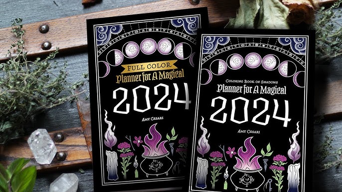 Planner for a Magical 2024 FULL COLOR Preview! 