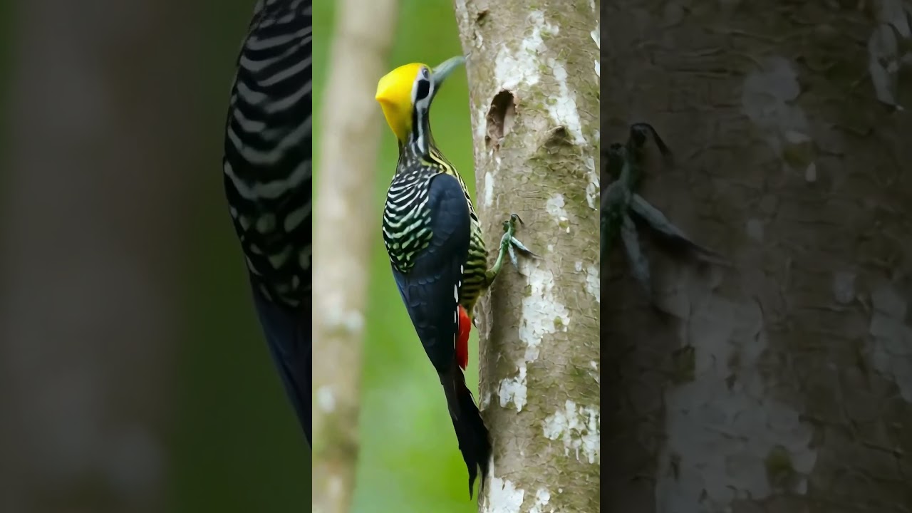 MIND-BLOWING Secrets of the Elusive Yellow Tufted Woodpecker Revealed 