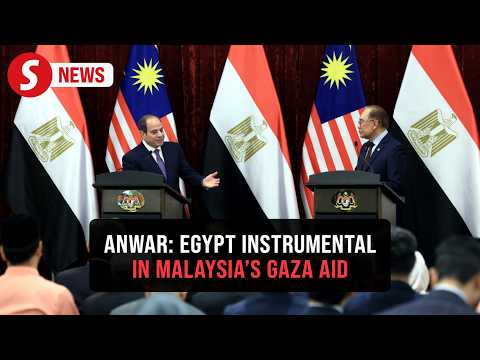 Anwar thanks El-Sisi for Egypt's crucial role in facilitating Malaysia's aid to Gaza