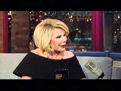 Joan Rivers The David Letterman Show 2011