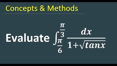 integrate pi/6 to pi/3