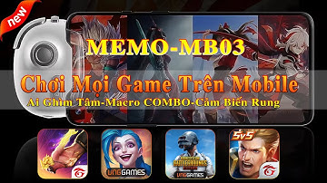 Review Tay Cầm Chơi Game Mới Ra Mắt Memo MB-03 Phiên Bản Nâng Cấp Của MB-02| Giá 300K