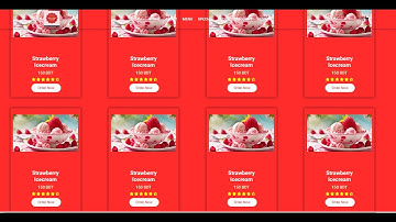 Ice-cream full website create using in Html and CSS only for beginners  tutorials#part 2