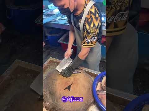 Amazing Fish Cutting Skills 🐟🔥 | Fast Fish Cutting Master | AJTROX #Shorts