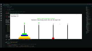 Tower of Hanoi Problem Solved with A* Search in Python | Artificial Intelligence