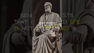 Seneca's Wisdom Inner Strength in Chaos #StoicWisdom #PurposefulLiving #viral #shorts  #motivation