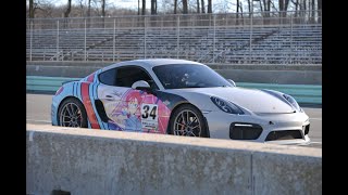 SCCA Time Trials at Road America 4/13/2024 - Porsche 981 Cayman S 2:46.384