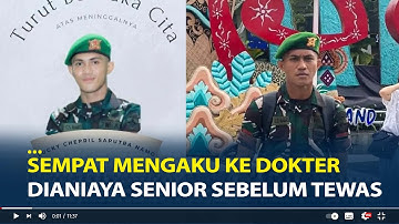 Sosok Prada Lucky Namo, Anak Anggota TNI Tewas Diduga Dianiaya Senior