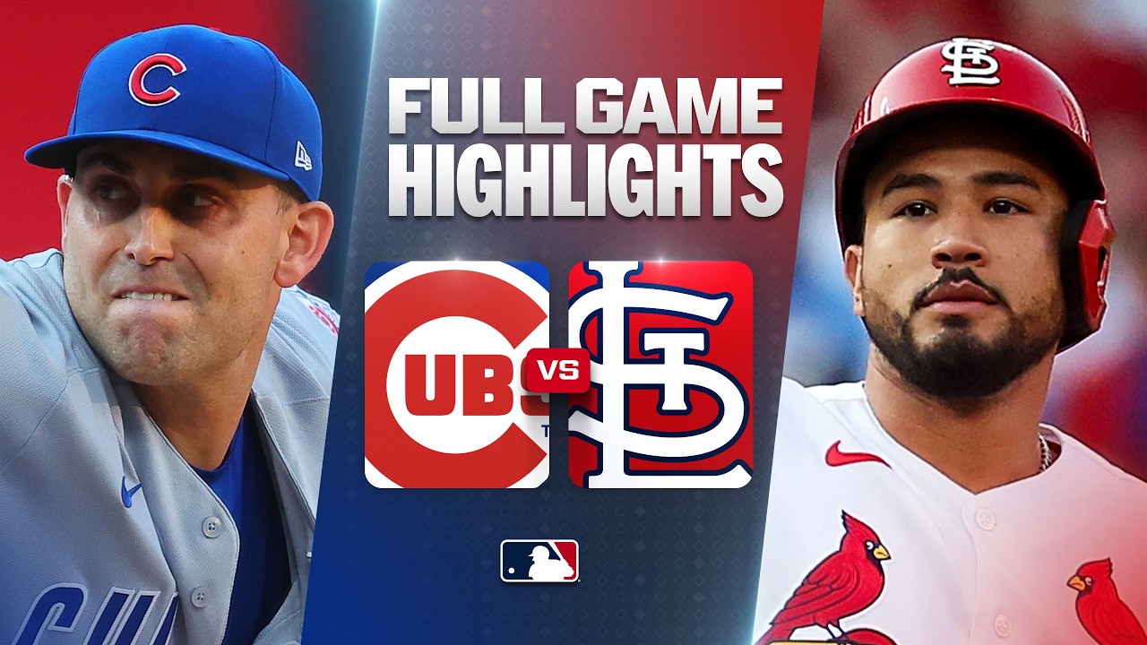 [MLB] 세인트루이스 카디널스 vs 시카고 컵스 경기 하이라이트