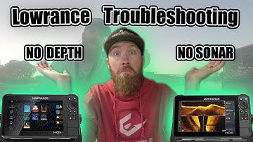 MISSING SONAR DEPTH or TEMP? Lowrance Troubleshooting