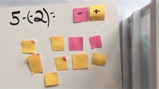 Subtracting Integers using Tiles
