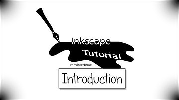 Inkscape Tutorial: Introduction - Basic Tools