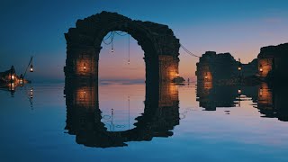 Calm Environment – Reflection of Starlight on Water