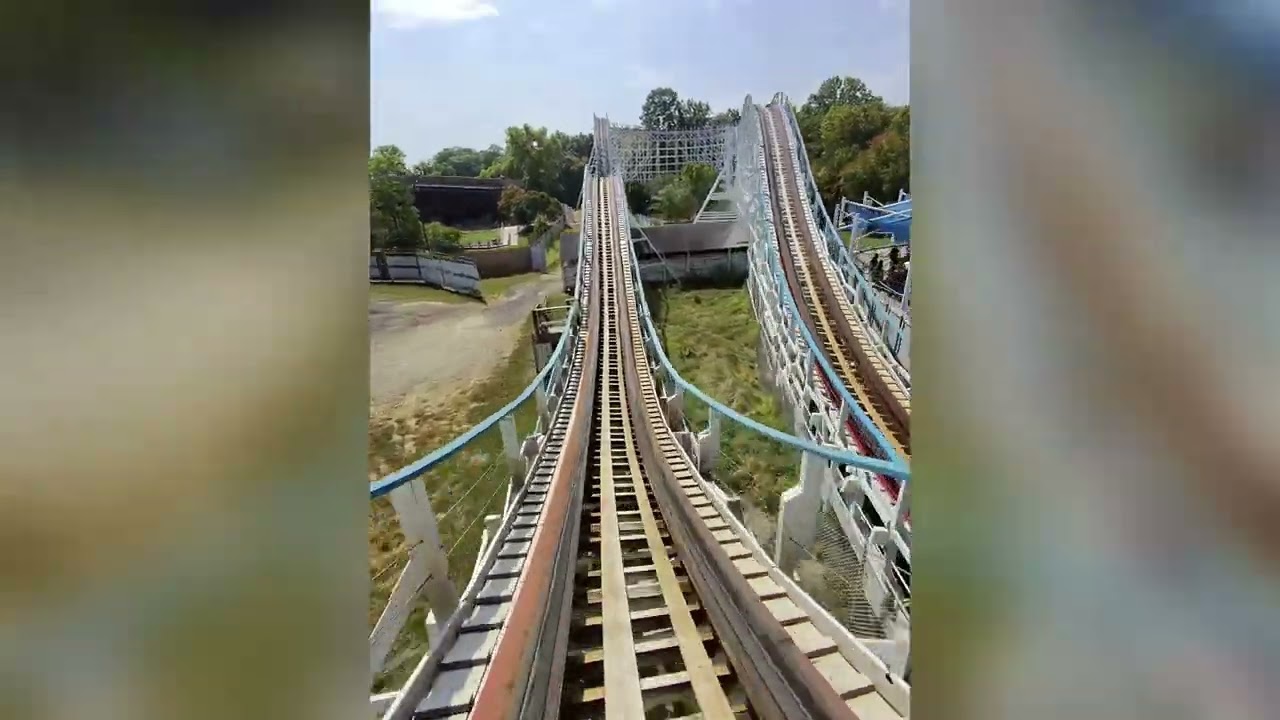 🎢 POV: The Racer at Kings Island – Shot on Oakley Meta Glasses
