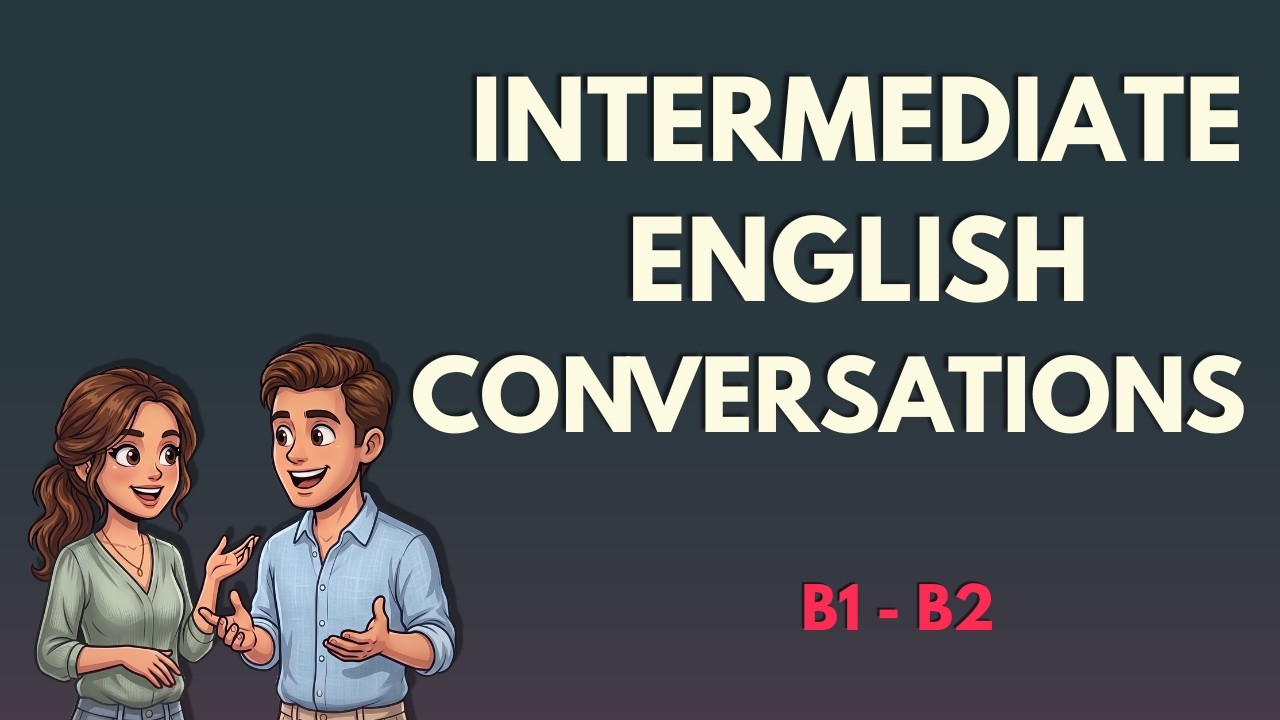 Improve Your English with Intermediate Conversations | Easy English ...