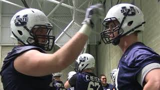 Utah State Football Spring Camp - Practice