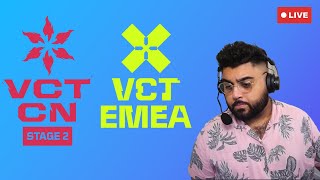 VCT EMEA Stage 2 - FUT v. M8 // TL v. KOI [ENGLISH] Co-stream #VCTWatchParty