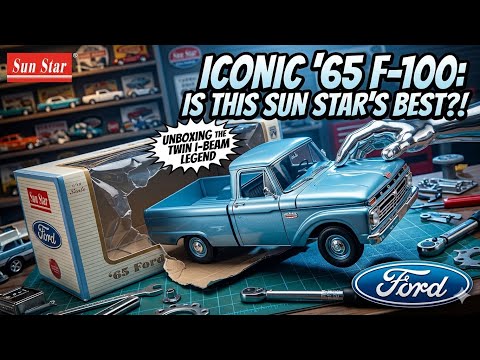 1965 Ford F-100 Twin I Beam 1:18 Scale By Sun Star Models Unboxing
