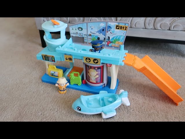 Fisher-Price Little People Airport Playset Review ✈️🌍 Preschool