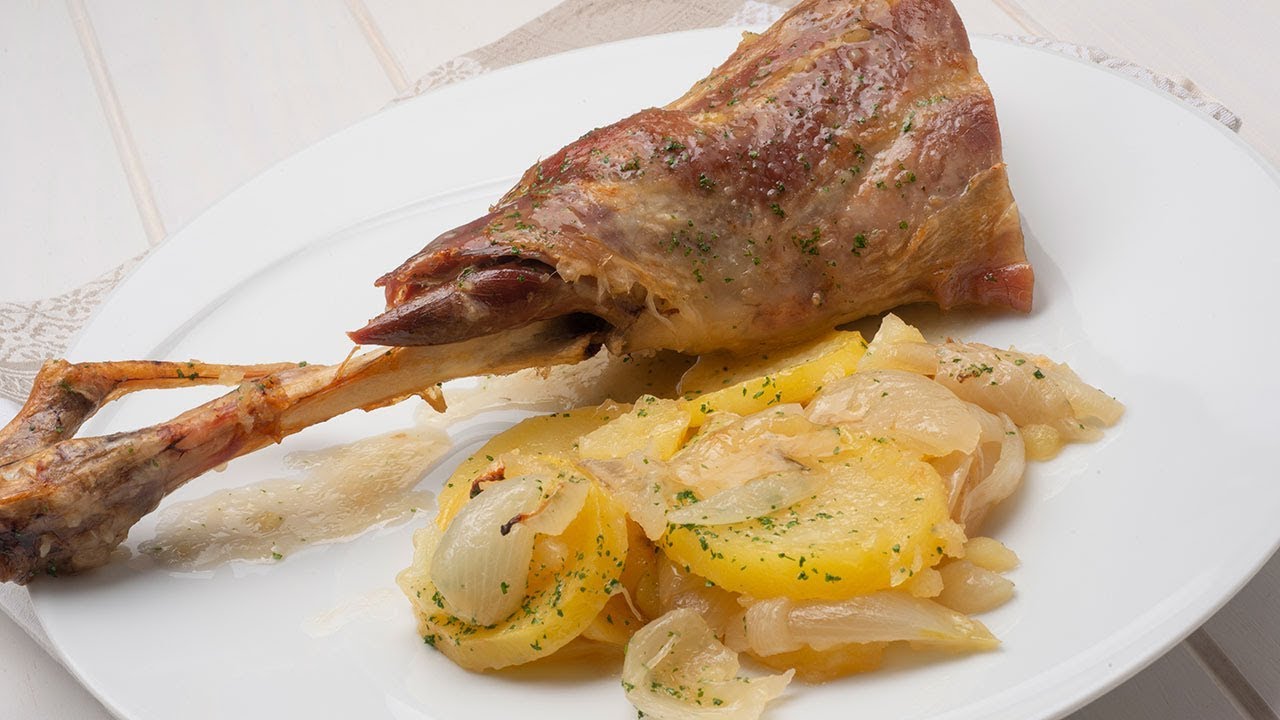 Cabrito asado estilo segoviano - Cocina Abierta de Karlos Arguiñano