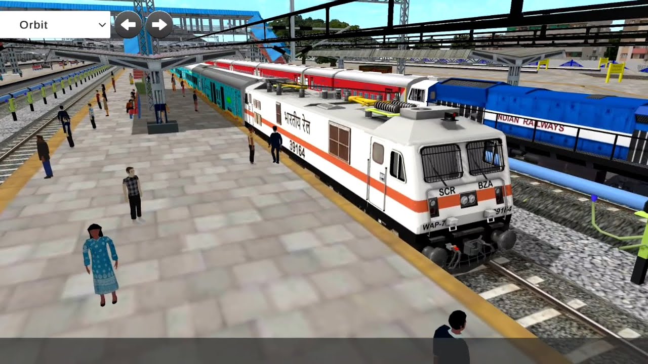 Sealdah - Siliguri Humsafar Express | Indian Railway | WAP 7 Locomotive Engine Running Fast On Track