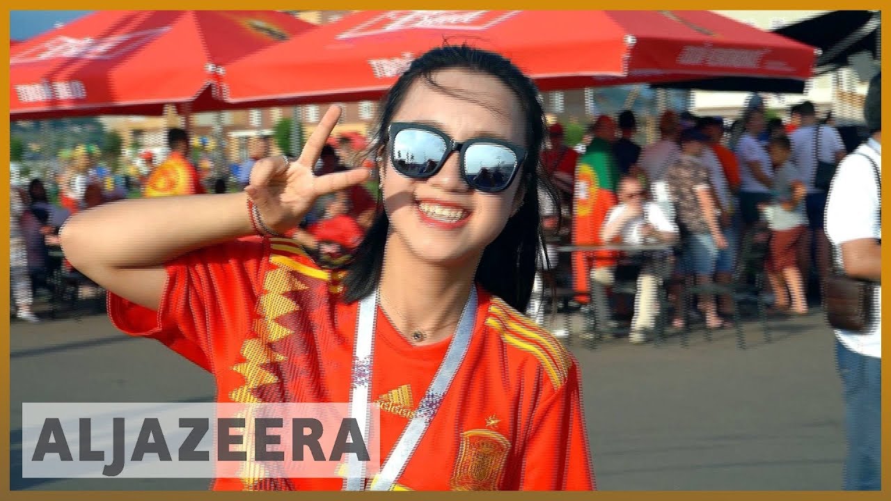 حضور المشجعين الصينيين في كأس العالم تحت الأضواء | الجزيرة الإنجليزية