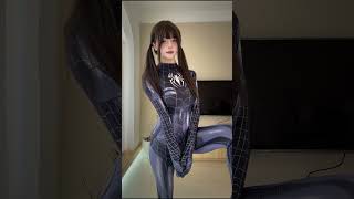 Spider Man is not saving the world anymore today #cosplay #viral #douyin #vitaminsgirls