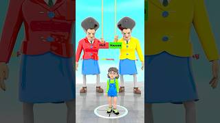 Heaven or Hell - Please help Baby Tani #scaryteacher3d #shorts #funny