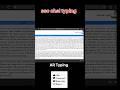 ssc chsl typing practice |AR tying