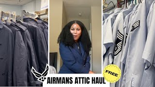 Airman’s Attic Haul l Shopping For Air Force Officer Training School | Enlisted To Officer Vlog