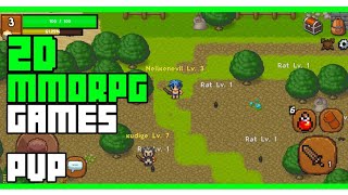 TOP 10 MMORPG 2D GAMES ONLINE PVP ANDROID!! screenshot 4