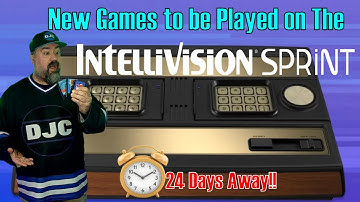 NEW Games to be Played on your INTELLIVISION SPRINT