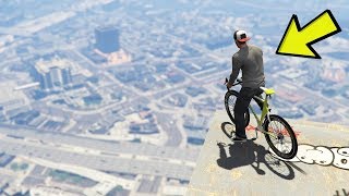 GTA 5 - BISIKLET ILE YÜKSEK RAMPADAN ATLIYORUM