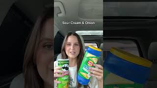 Pringles Vs Lay’s Stax #pringles #lays #chips #foodreview