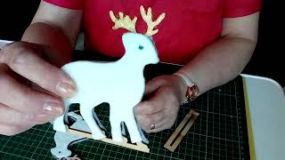 My Tutorial on a Christmas sledge ( Part 1 )