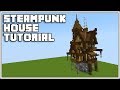 Minecraft Steampunk House Tutorial [Minecraft 1.14]