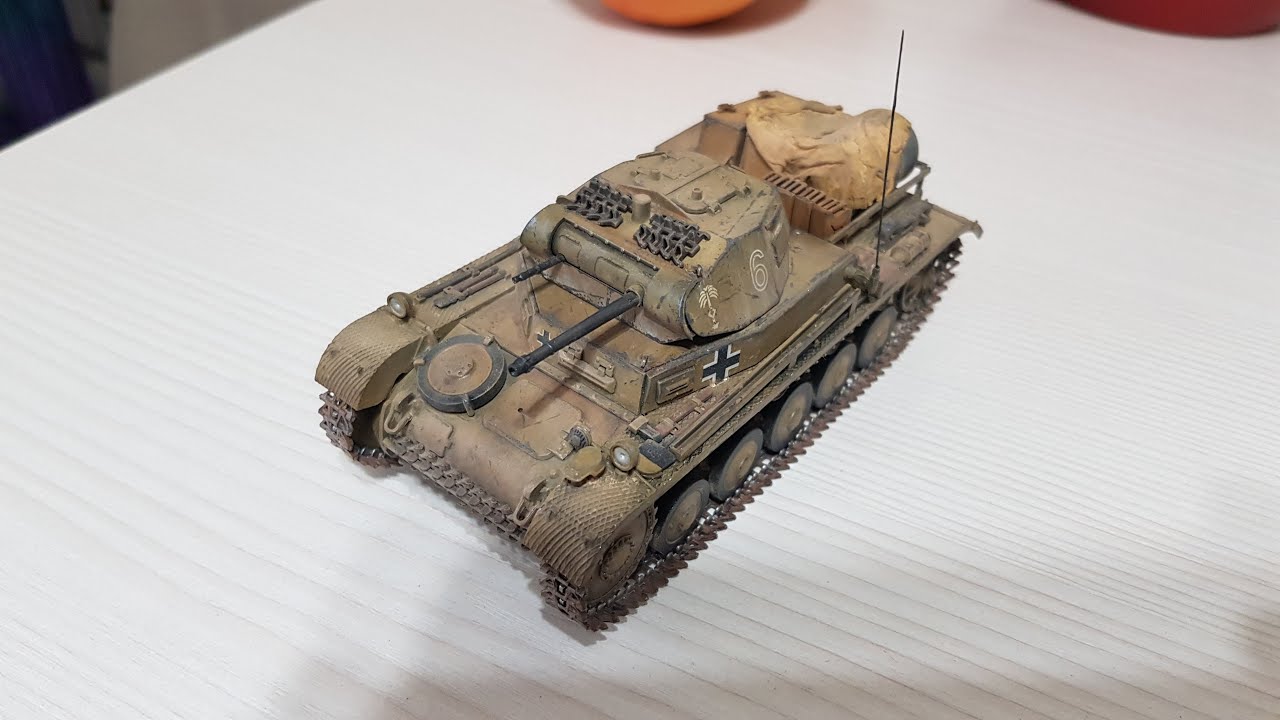 Pz II Ausf. C ( ARK ) 35 scale... шаг 3
