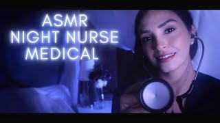ASMR NIGHT NURSE | Examining You, Getting You Ready For Bed, Comforting You |