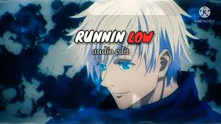 Runnin Low Jujutsu Kaisenedit Audio Edit